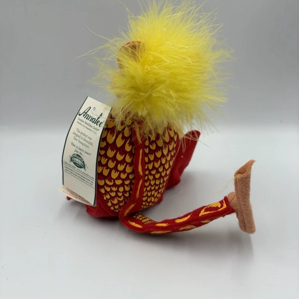 Annalee Trick or Treat Dragon Mouse Doll With Hard Mask Halloween 2005 Rare HTF